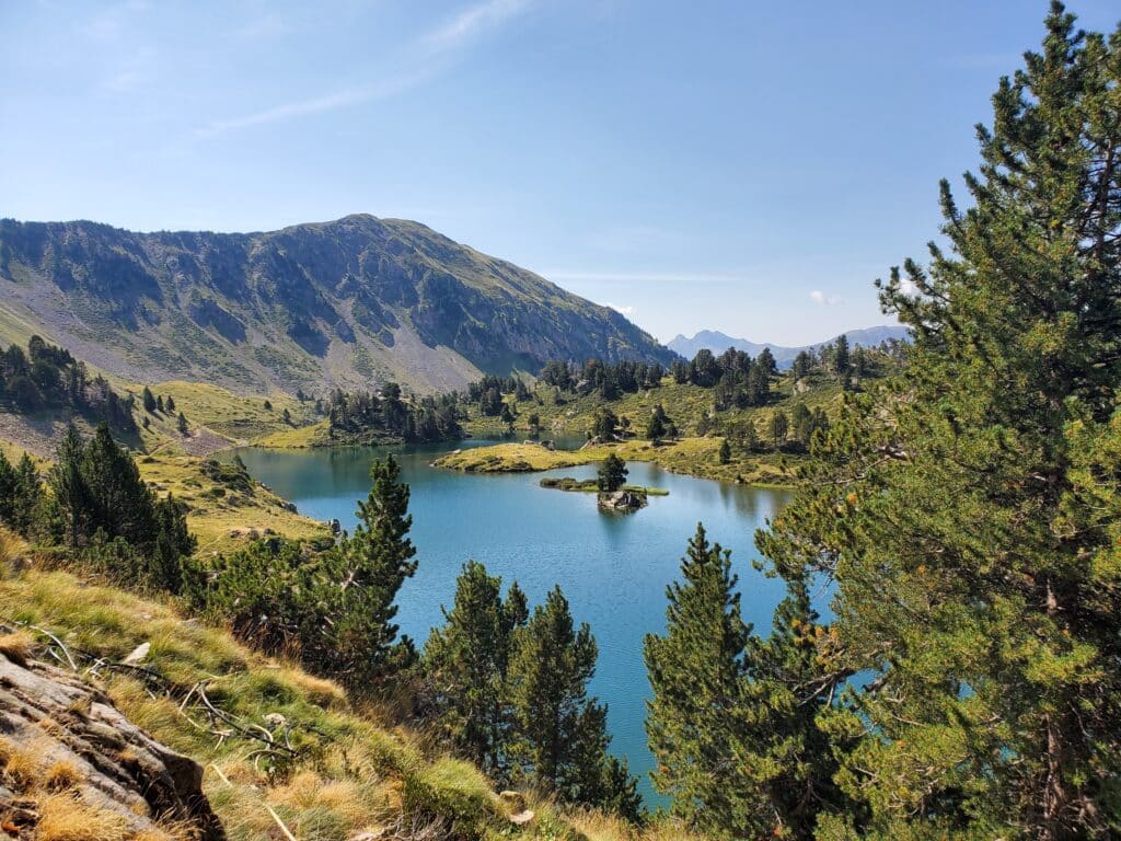 Vue sur le Lac de L'Oule