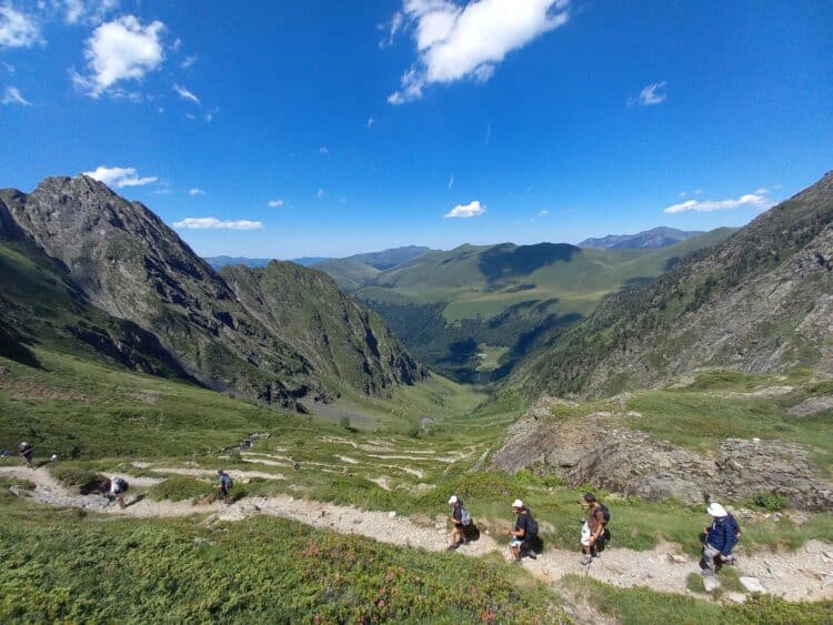 Lacets du Venasque, Sentier des refuges du Luchonnais