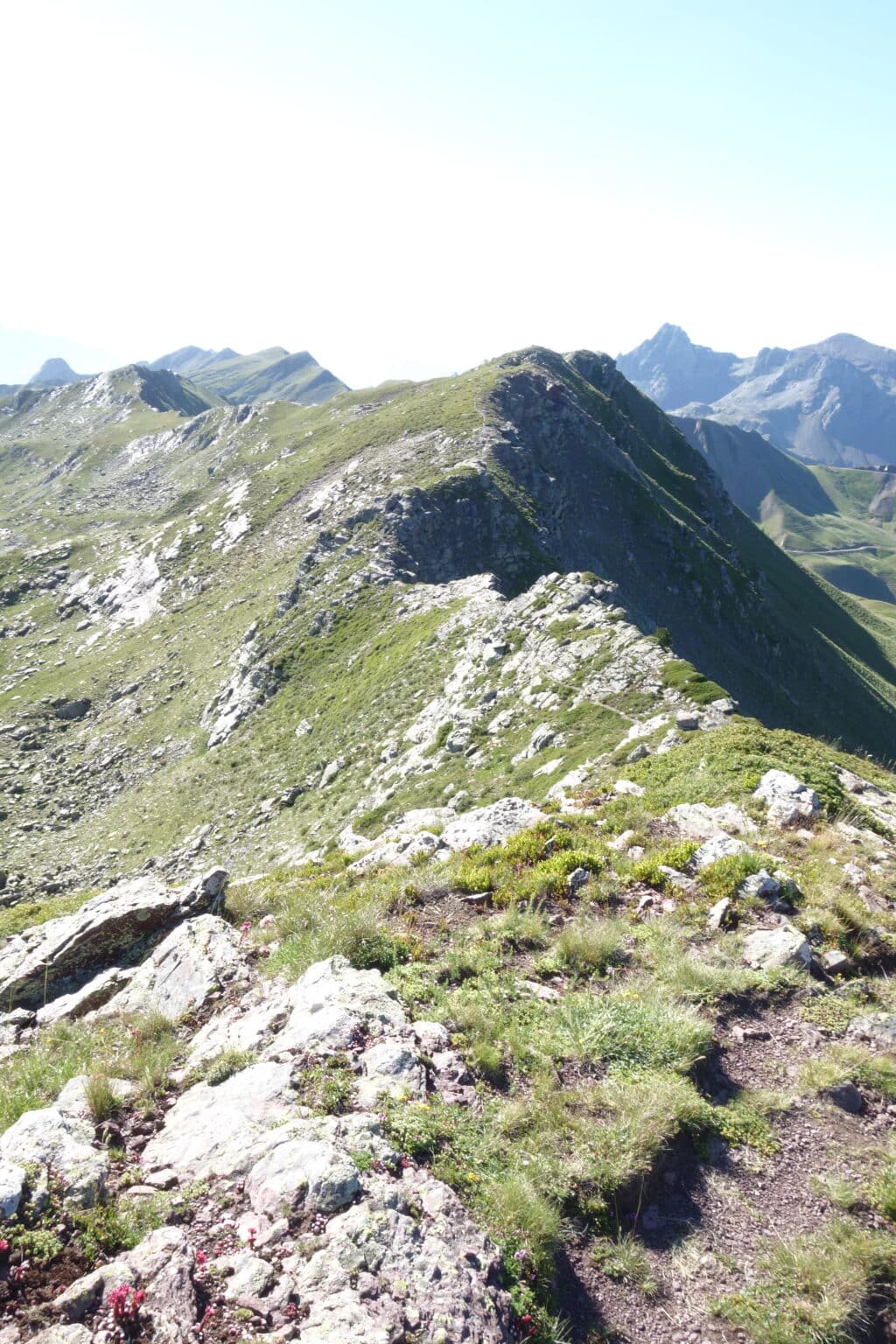 Crête du Col des Moines au Pic de Canaourouyes