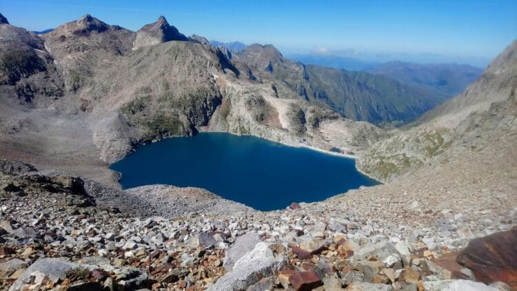 Lac du Portillon, Sentier des refuges du Luchonnais