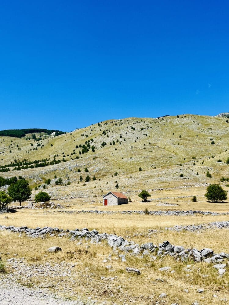 Alpages suspendus, TransDinarica à vélo