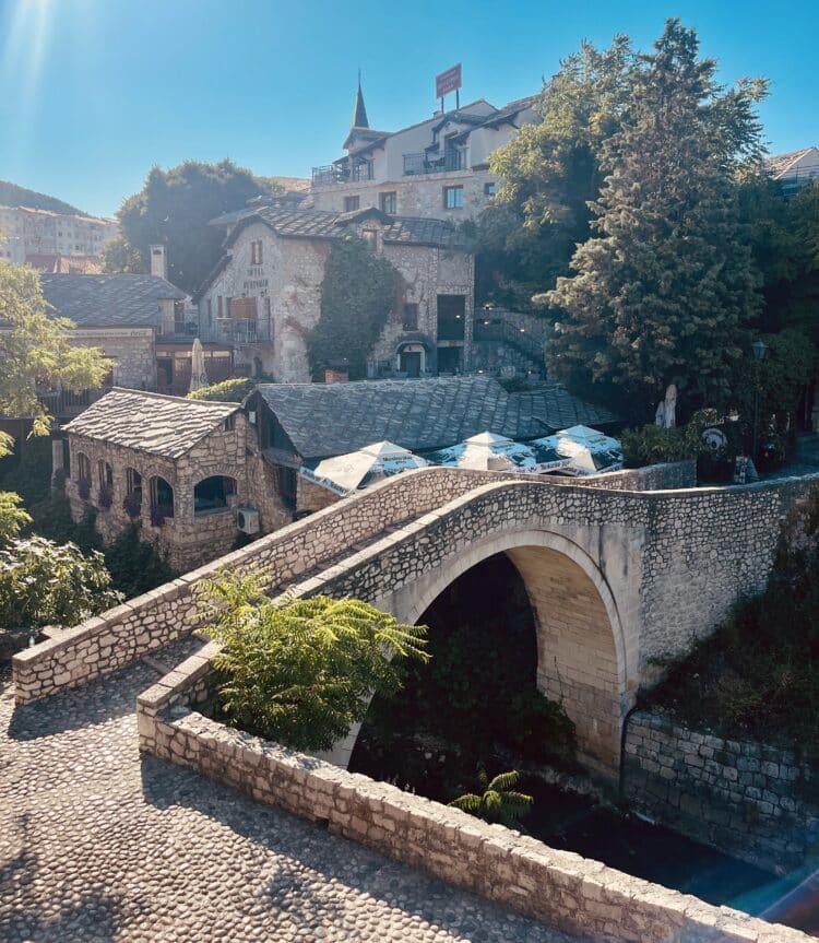 Mostar, TransDinarica à vélo
