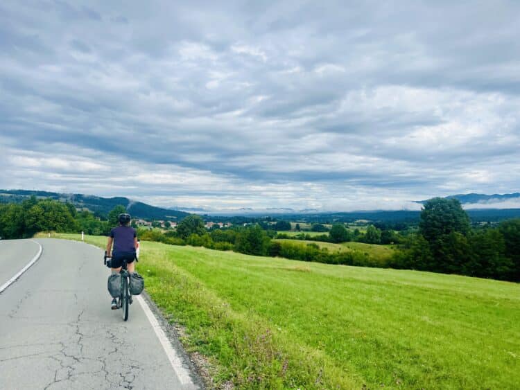 Transdinarica à vélo