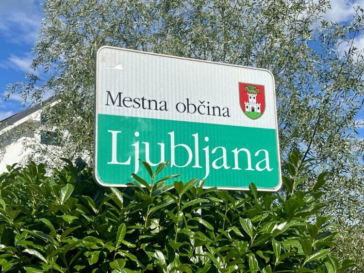 Ljubljana, Transdinarica à vélo