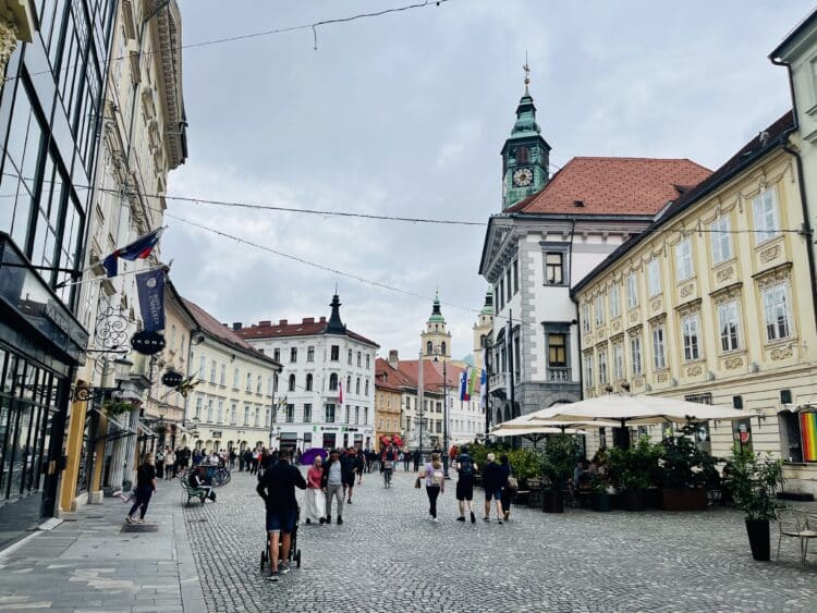 Ljubljana, Transdinarica à vélo