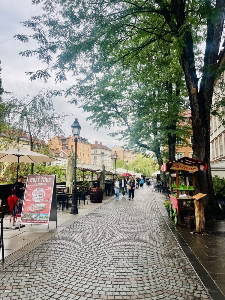 Ljubljana, Transdinarica à vélo