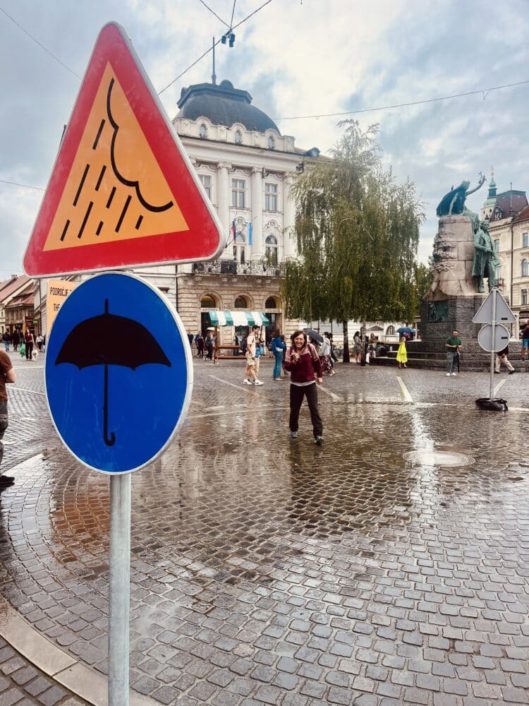 Ljubljana, Transdinarica à vélo