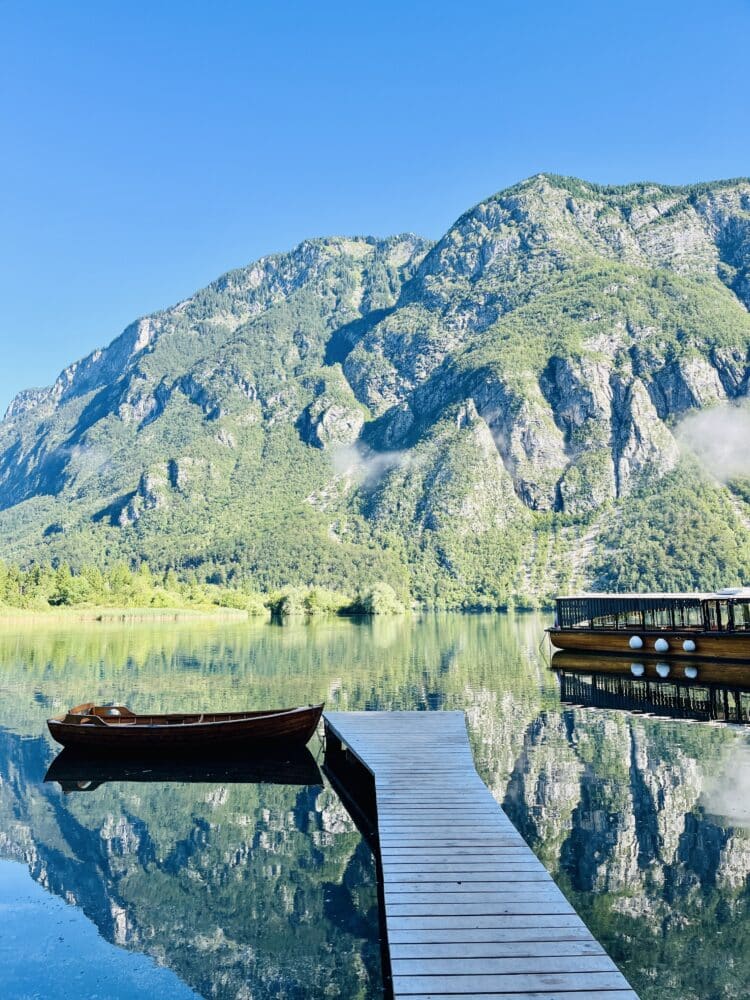 Lac de Bohinj, Transdinarica à vélo
