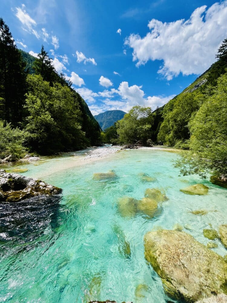 vallée de la Soča, Transdinarica à vélo