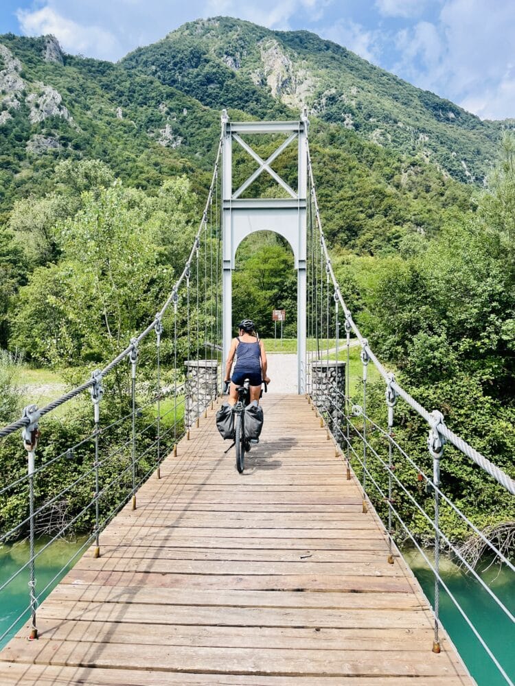 Transdinarica à vélo