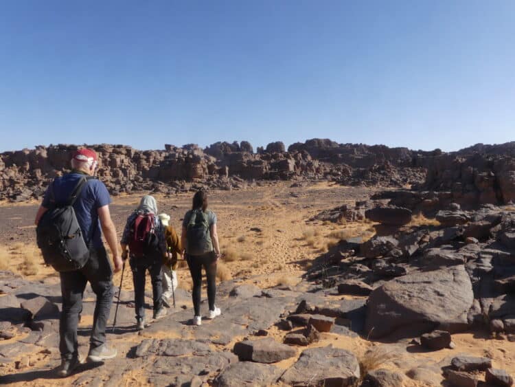 Trek sur le tassili des Ajjers