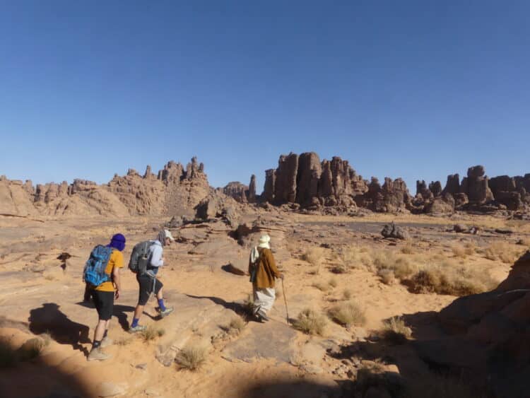 Trek sur le tassili des Ajjers