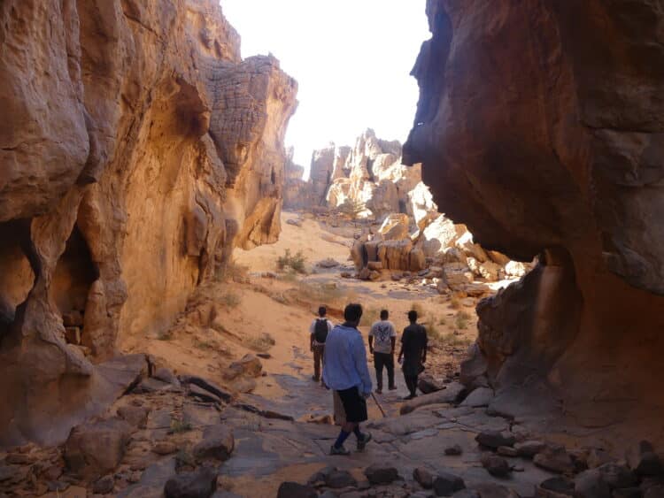 Trek sur le tassili des Ajjers