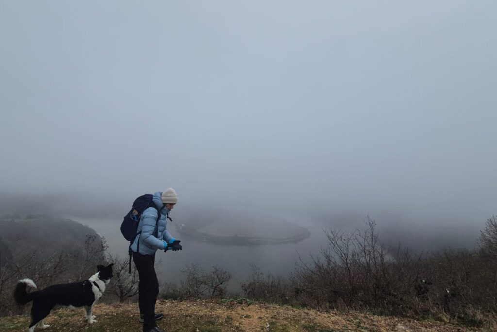 Le méandre sous brouillard, 2 jours de randonnée dans le Pays Roannais et les Gorges de la Loire