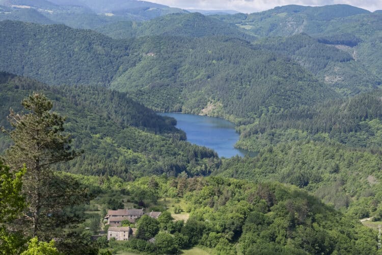 Randonnée Sur le GRP Entre deux lacs Avène - Salagou