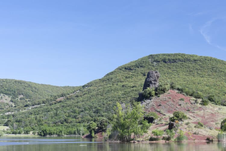 Randonnée Sur le GRP Entre deux lacs Avène - Salagou