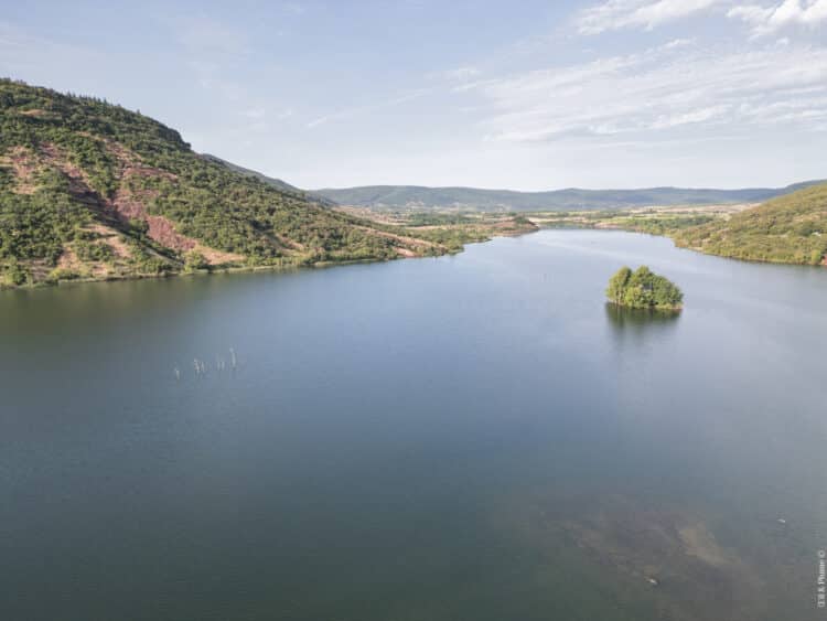 Randonnée Sur le GRP Entre deux lacs Avène - Salagou