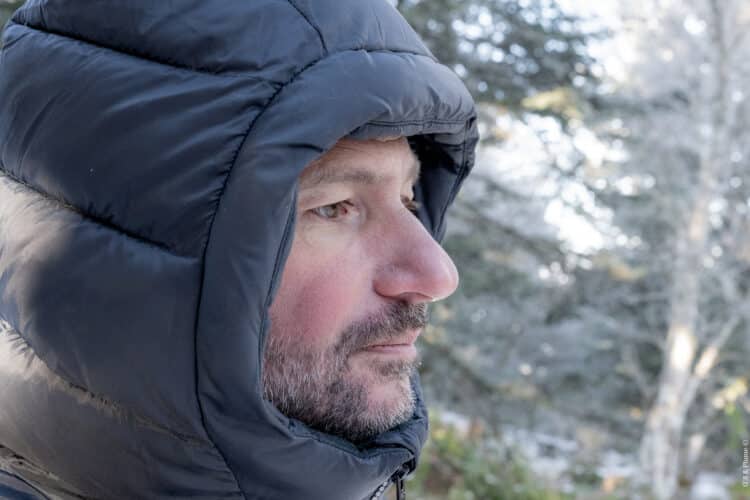Test doudoune Fjallraven Expedition mid winter