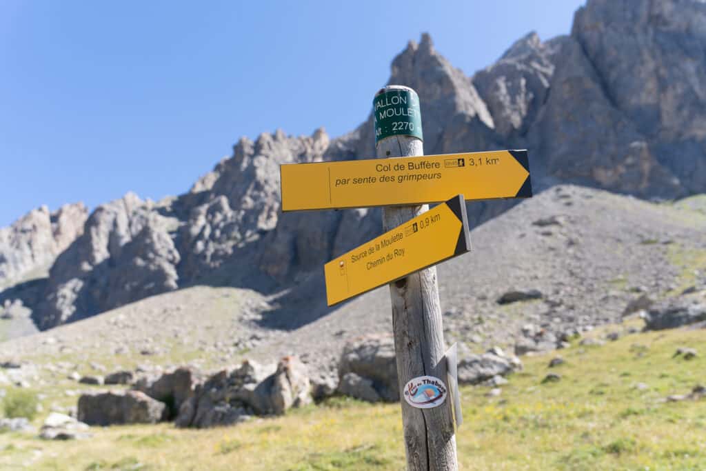 Vallon de la Moulette, Tour de la Tête Noire