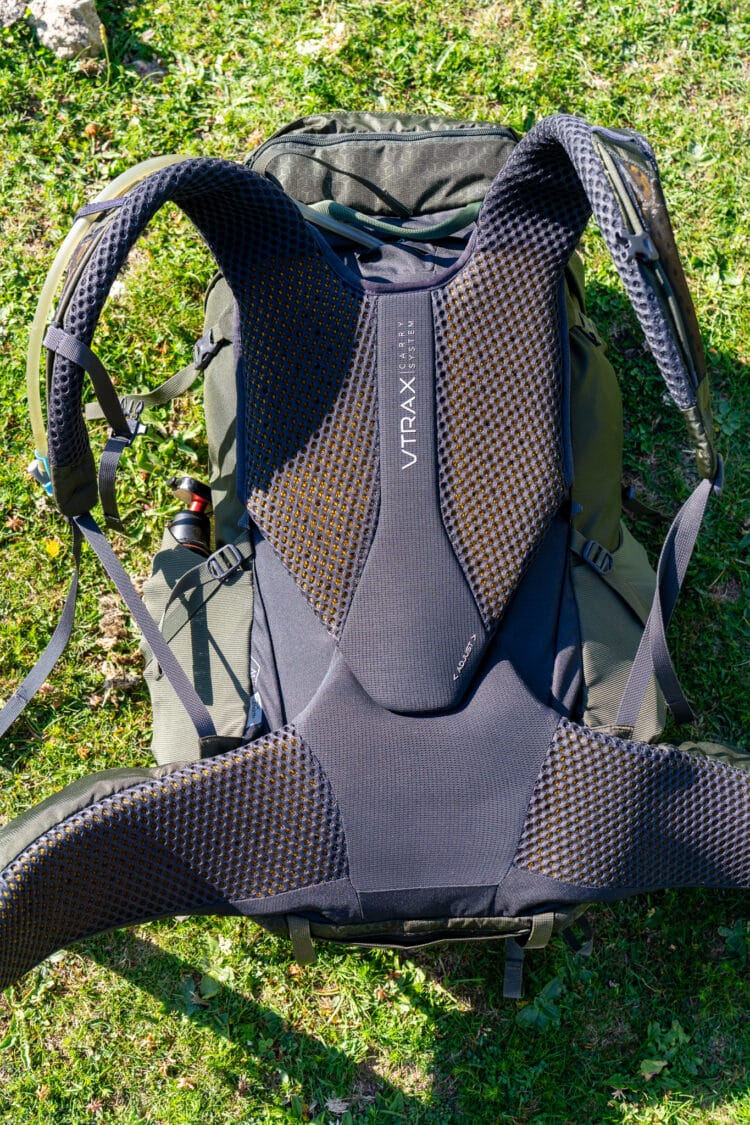 Dos V-TRAX™, Test Sac à dos Rab Exion 48