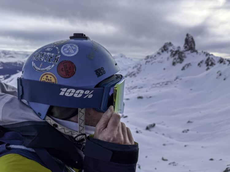 masque de ski 100% norg