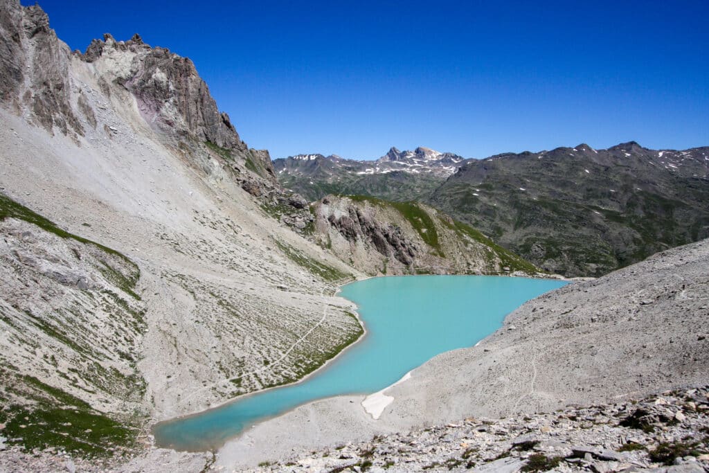 Tour de la Tête de la Cassille, Lac des Béraudes