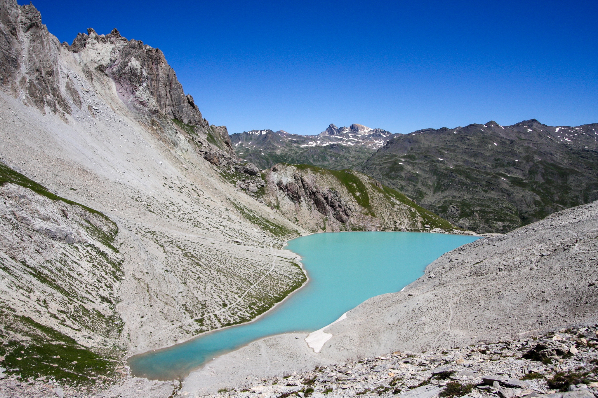 Tour de la Tête de la Cassille, Lac des Béraudes