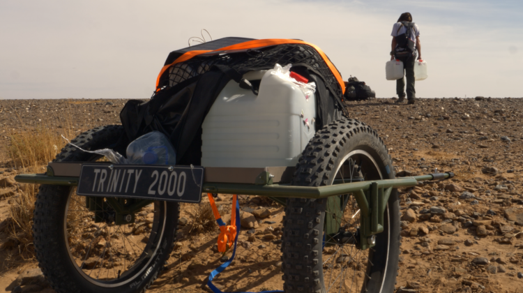 550 km à pied dans le Sahara marocain