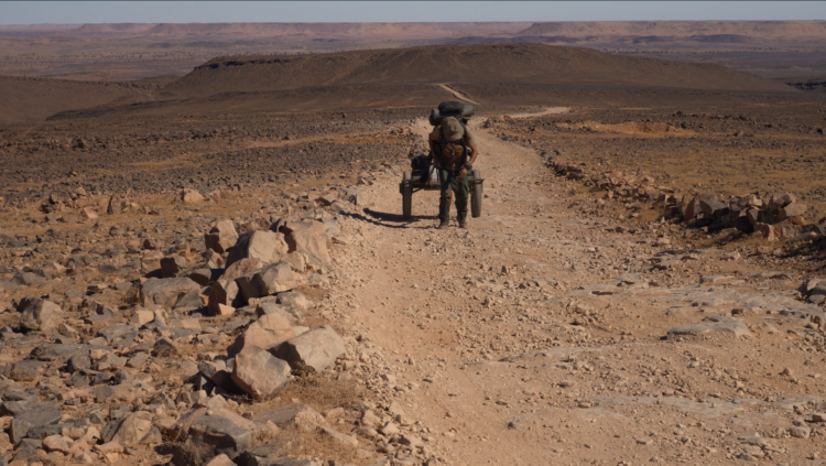 550 km à pied dans le Sahara marocain