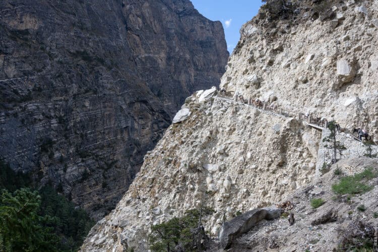 Népal : trek de Naar et Phu