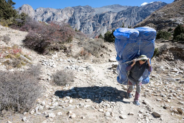 Népal : trek de Naar et Phu