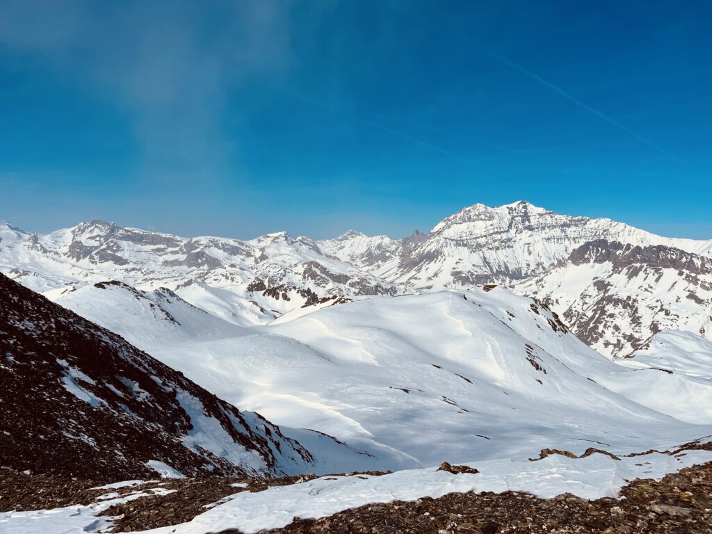 Arrivée au col du Vallonet