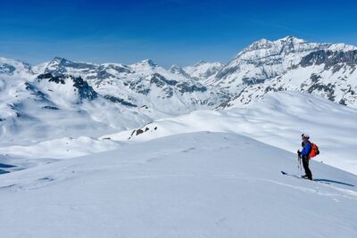 2 jours à skis de randonnée en Vanoise entre Lanslebourg et Le Villaron