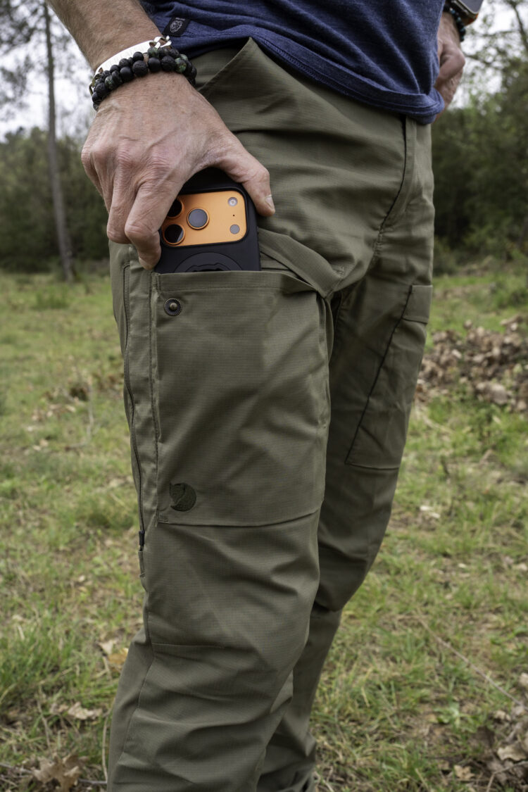 pantalon fjällräven abisko hybrid trail trs m
