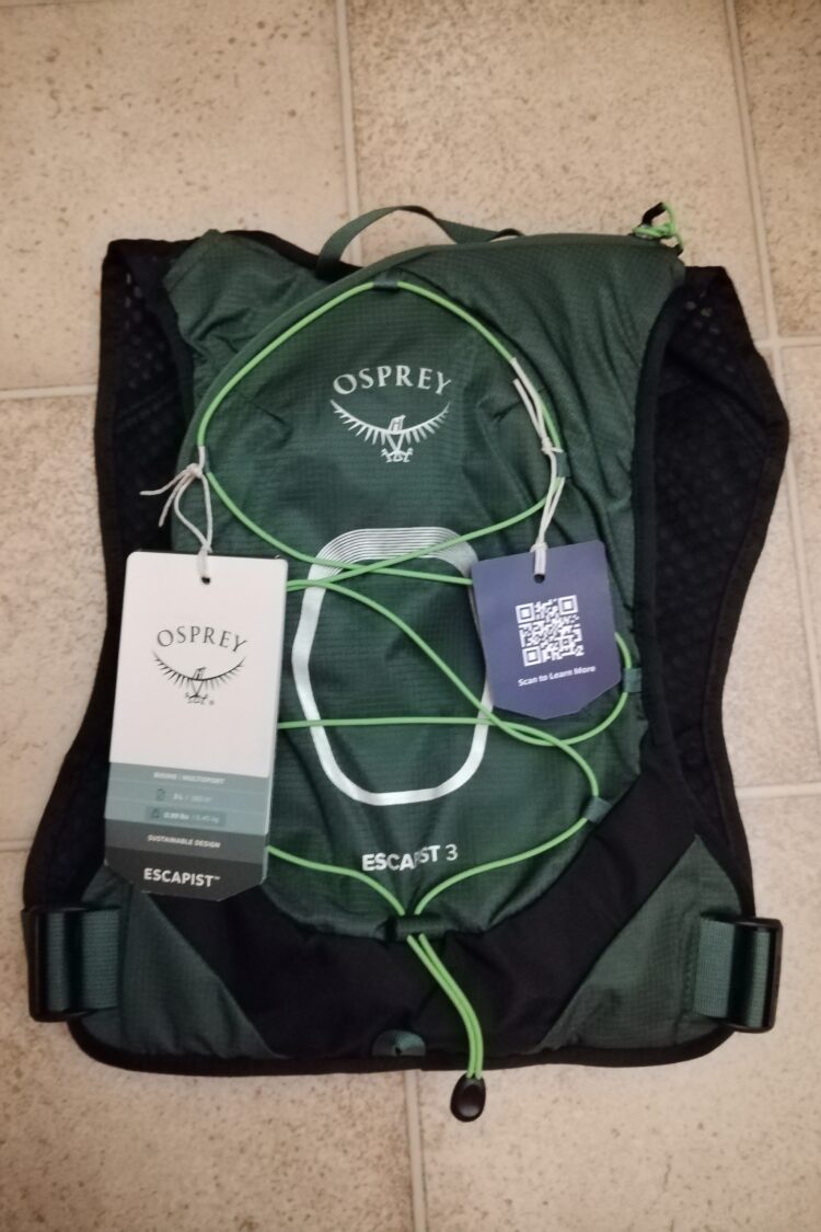 Face avant du sac Osprey Escapist Velocity 3