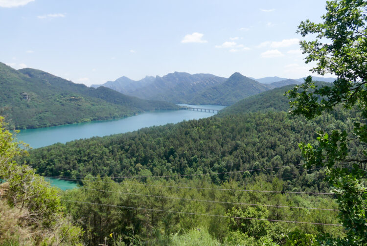 en descendant vers St Llorenç de Morunys