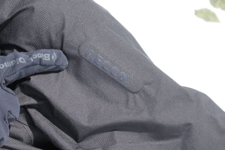 Balise Recco de la veste CimAlp Advanced