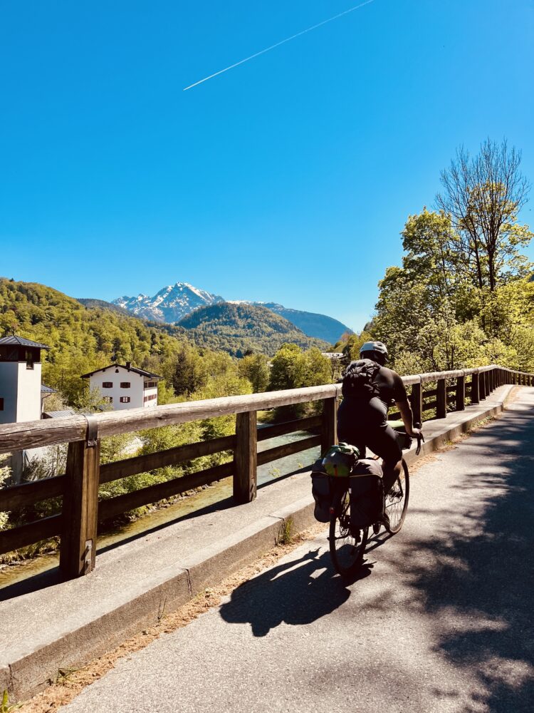 Au loin les Alpes Bavaroises