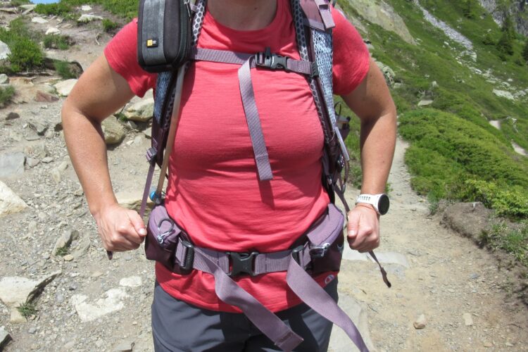 Réglage des bretelles du sac à dos Osprey Sirrus 24