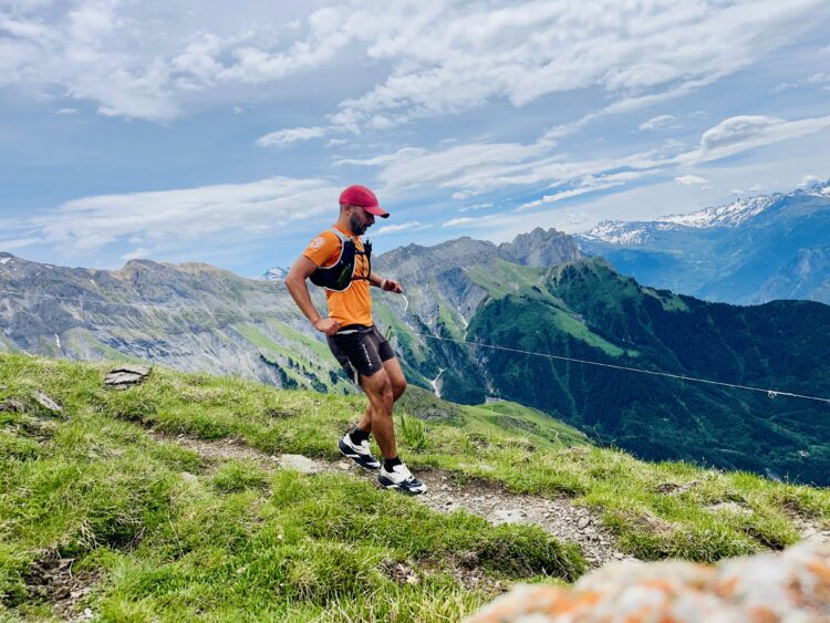 En descente technique en Maurienne