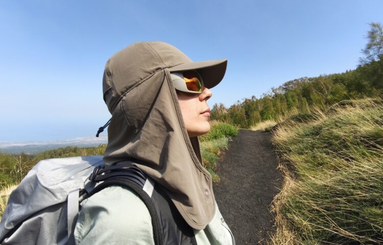 Casquette Saharienne Outdoor Research Astroman Sun Cape Cap