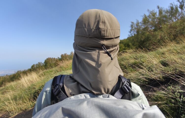 Casquette Saharienne Outdoor Research Astroman Sun Cape Cap