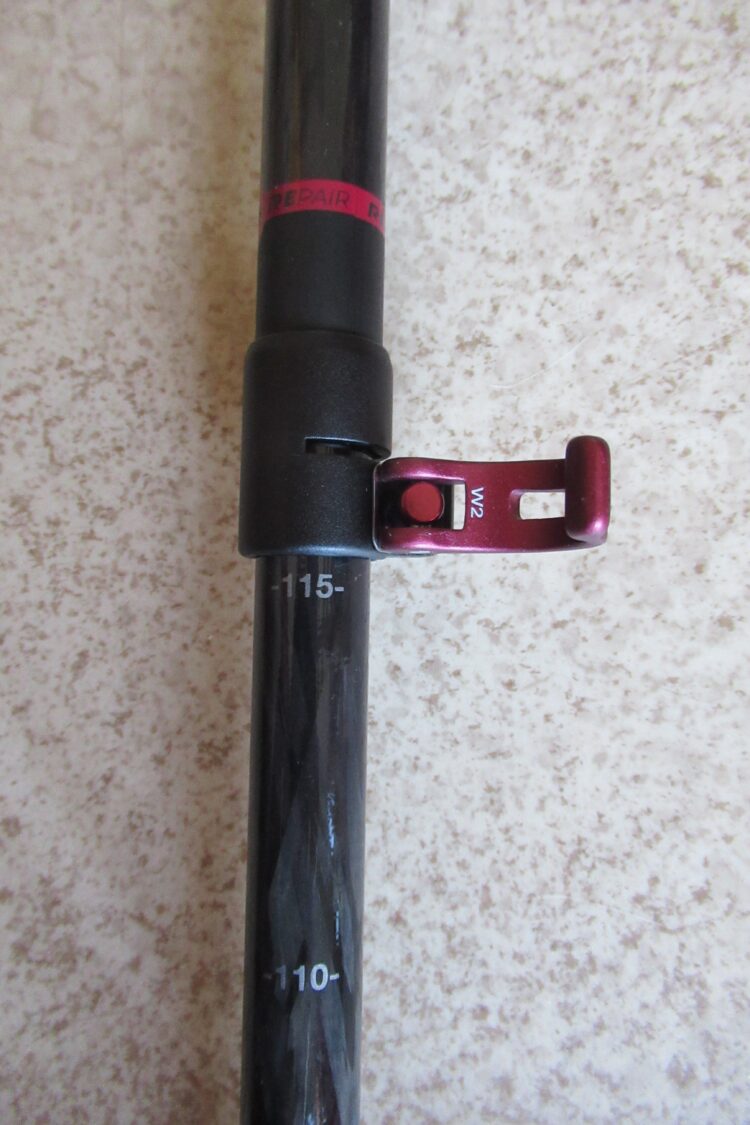 Système Powerlock ouvert des Carbon Pro Zero Compact