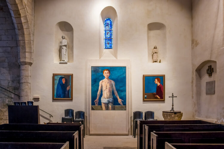 Église Saint-Valery à Varengeville-sur-mer, GR®21