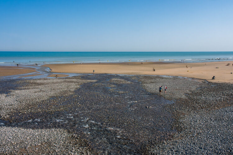 La Veule se jette dans la Manche