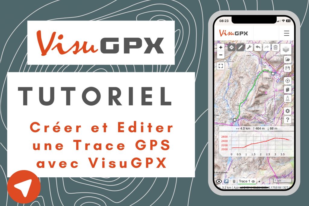 Tutoriel : créer et éditer une trace GPS avec VisuGPX